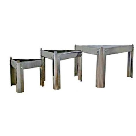 Γαλβανιζέ βάση για δοχεία inox BGB100Lt