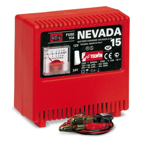 Φορτιστής μπαταριών Telwin NEVADA 15 - 12V / 24V