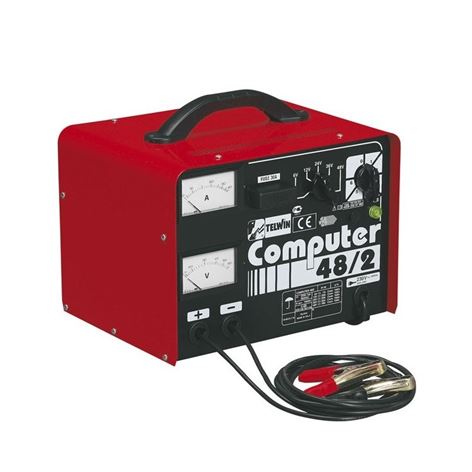 Φορτιστής μπαταριών Telwin COMPUTER 48/2 PROFESSIONAL - 6V / 12V / 24V / 36V / 48V