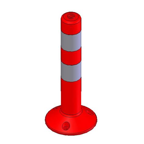 Doorado Εύκαμπτο Κολωνάκι Απλό 45cm