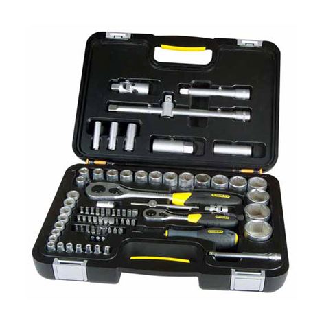 STANLEY 1/2 ΣΕΤ ΚΑΡΥΔΑΚΙΑ 73 ΤΕΜ 6ΓΩΝΑ (1-94-670)