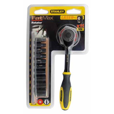 STANLEY FATMAX® ΚΑΣΤΑΝΙΑ ΠΕΡΙΣΤΡΕΦΟΜΕΝΗ 1/4” ΣΕΤ ΤΩΝ 11 ΤΕΜ. (0-94-607)