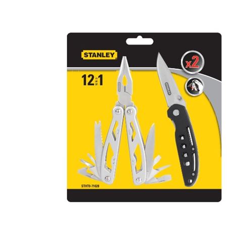 STANLEY ΣΕΤ 2ΤΕΜ ΣΟΥΓΙΑ & ΠΟΛΥΕΡΓΑΛΕΙΟΥ STHT0-71028