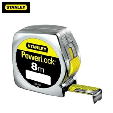 STANLEY POWERLOCK ΜΕΤΡΑ ΜΕ ΚΕΛΥΦΟΣ ΑΒS 25mm-8m (1-33-198)