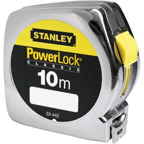 Stanley - Μέτρο Powerlock με κέλυφος ABS 25mm - 10m (1-33-442)
