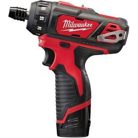 MILWAUKEE M12 BD-202C ΚΑΤΣΑΒΙΔΙ 2 ΤΑΧΥΤΗΤΩΝ 2x2.0Ah (4933441900)