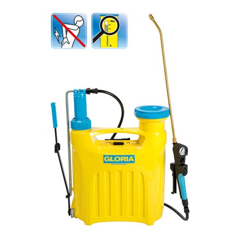 GLORIA HOBBY 1200-12LT Πλαστικός ψεκαστήρας πλάτης