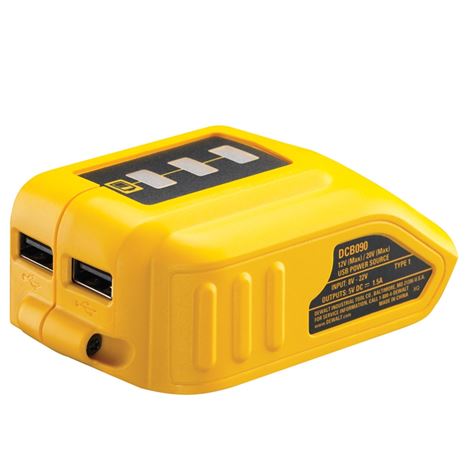 DEWALT - DCB090 Αντάπτορας Φορτιστής για USB Συσκευές