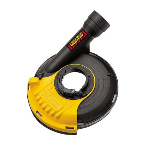 DEWALT- DWE46150 Αξεσουάρ Εξαγωγής Σκόνης Λείανση Επιφάνειας Γωνιακού Τροχού