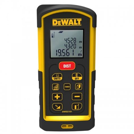 DEWALT Μετρητής Αποστάσεων Λέιζερ 100m (DW03101)