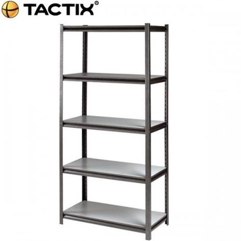 TACTIX- Ραφιέρα Μεταλλική "Premium" με 5 ράφια Μελαμίνης (329002)