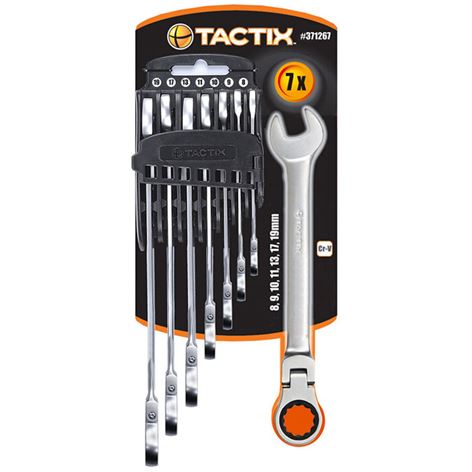 TACTIX- Γερμανοπολύγωνα Καστάνιας Σπαστά CR-V Σετ 7 τεμαχίων