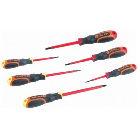 TACTIX- Κατσαβίδια Ηλεκτρολόγων CR-V, TORX σετ 6 τεμ. (205601)