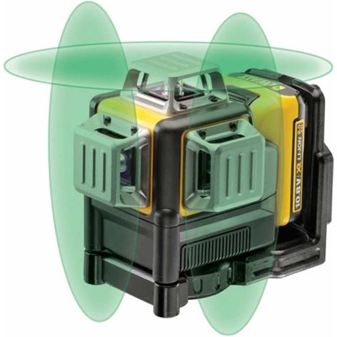 DEWALT Αυτορυθμιζόμενο Λέιζερ 3x 360° Σταυρού-Πράσινης Γραμμής (DCE089D1G)