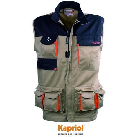 KAPRIOL- Kavir Beige Γιλέκο Εργασίας (K31332)