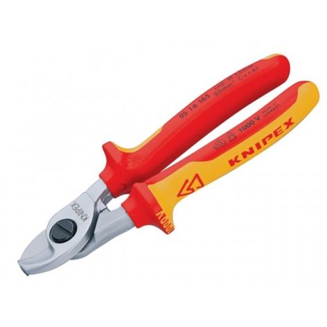 Knipex - Κόφτης για καλώδια 1000V Μόνωση & VDE 165mm (9516165)