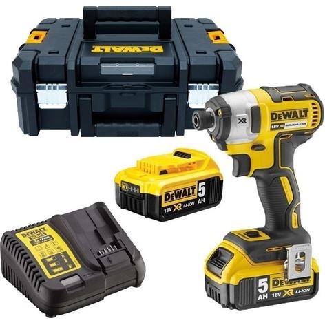 Dewalt 18V XR Li-Ion Brushless Παλμικό Κατσαβίδι χωρίς καρβουνάκια(ψήκτρες) (DCF887P2)