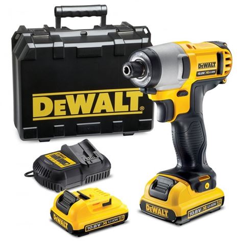 DEWALT ΠΑΛΜΙΚΟ ΚΑΤΣΑΒΙΔΙ ΜΕ 2 ΜΠΑΤΑΡΙΕΣ 10.8V 2.0 Ah (DCF815D2)