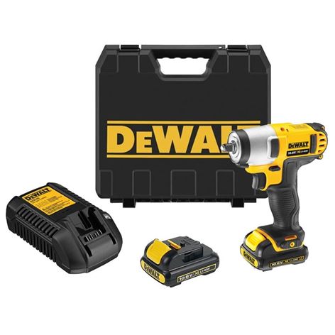 DEWALT- DCF813D2 ΜΠΟΥΛΟΝΟΚΛΕΙΔΟ ΜΕ 2 ΜΠΑΤΑΡΙΕΣ 10.8V 2.0 Ah