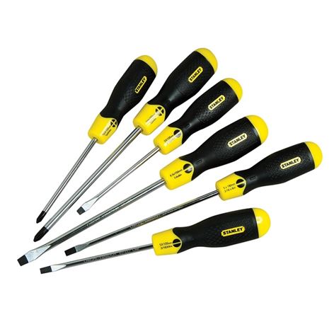 Stanley 0-65-007 Σετ κατσαβιδιών 6 τεμαχίων Cushion Grip