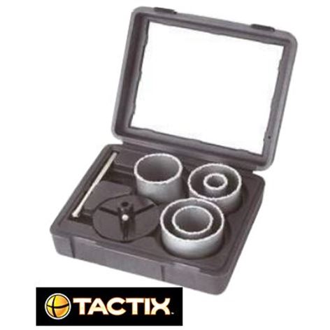 TACTIX ΣΕΤ 7 ΤΜΧ ΠΟΤΗΡΟΤΡΥΠΑΝΑ ΠΛΑΚΙΔΙΩΝ & ΚΕΝΤΡΑΔΟΡΟΣ (440537)