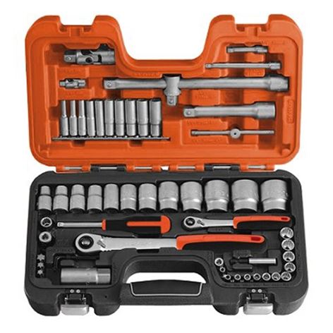 BAHCO - S560 Σετ Συλλογή με καρυδάκια 1/4" και 1/2" 56 τεμ.