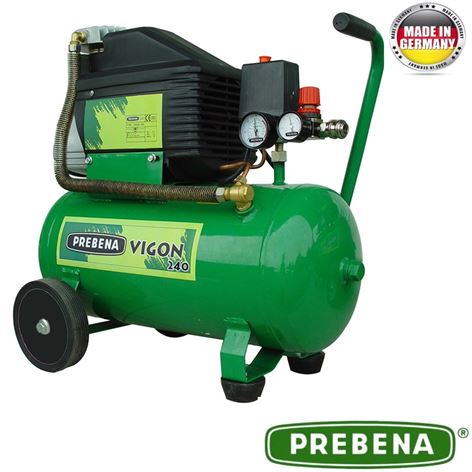 PREBENA Εμβολοφόρος τροχήλατος αεροσυμπιεστής 24 L VIGON 240