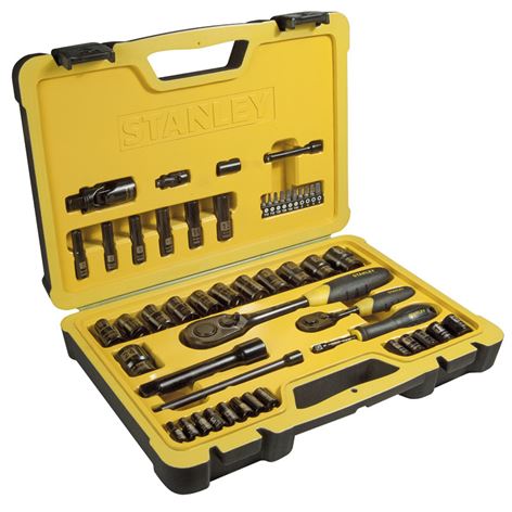 STANLEY STANLEY ΚΑΣΕΤΙΝΑ ΜΕ ΚΑΡΥΔΑΚΙΑ 1/4'' 1/2'' ΜΑΥΡΟΥ ΜΑΤ ΧΡΩΜΙΟΥ (50 ΤΕΜ) STHT0-73399