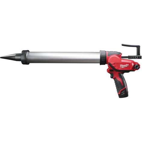 MILWAUKEE M12 PCG/600A-201B M12TM ΠΙΣΤΟΛΙ ΣΙΛΙΚΟΝΗΣ ΜΕ ΣΩΛΗΝΑ 600ML (4933441670)+3 ΑΤΟΚΕΣ ΔΟΣΕΙΣ