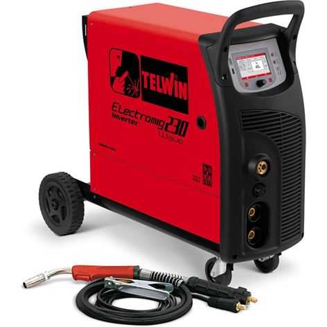 TELWIN Inverter Electromig 230 Wave+ΔΩΡΟ ΠΑΚΕΤΟ ΗΛ ΑΞΙΑΣ 15,00€ ΣΕ 12 ΑΤΟΚΕΣ ΔΟΣΕΙΣ 816060