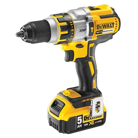 DEWALT Κρουστικό Δραπανοκατσαβίδο 18V - Χωρίς Ψήκτρες (2 X 5.0Ah) (DCD995P2)