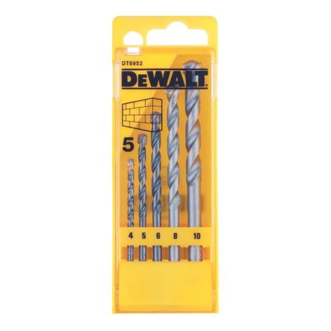 DEWALT ΣΕΤ ΔΙΑΜΑΝΤΟΤΡΥΠΑΝΑ 5 ΤΕΜ  4-10mm (DT6952)