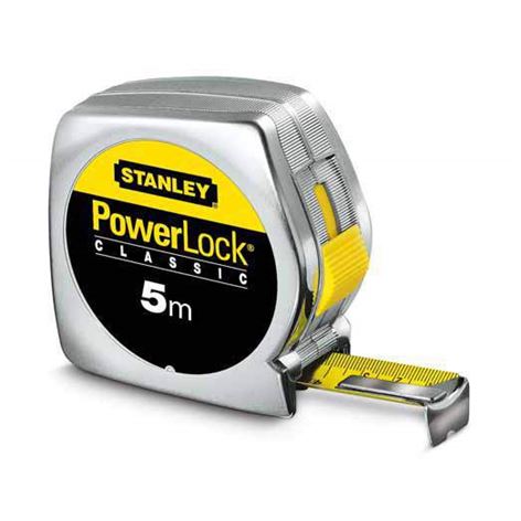 STANLEY METPO  METAΛΛIKO  ΛAMA  25MM  POWERLOCK  5M (0-33-195)