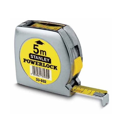STANLEY METPO  METAΛΛIKO ME OΘONH POWER LOCK 19MM X 5M (0-33-932)