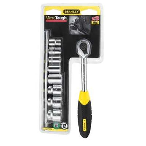 STANLEY 0-94-611 ΚΑΣΤΑΝΙΑ 3/8” ΧΡΩΜΙΟΥ MICROTOUGH™ ΣΕΤ
