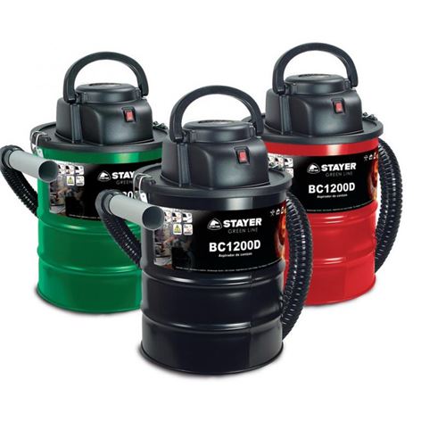 STAYER BC1200D Ηλεκτρική Σκούπα Στάχτης 1200W