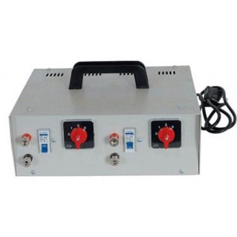 ΜΕΤΑΣΧΗΜΑΤΙΣΤΗΣ ΕΛΑΙΟΡΑΒΔΙΣΤΙΚΩΝ 220v - 12v ΓΙΑ 2 ΡΑΒΔΙΑ +6 AΤΟΚΕΣ ΔΟΣΕΙΣ (00358)