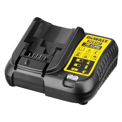 DeWalt DCB107 Φορτιστής 10.8V-18V LiIon Λιθίου Συρταρωτών 60 λεπτών