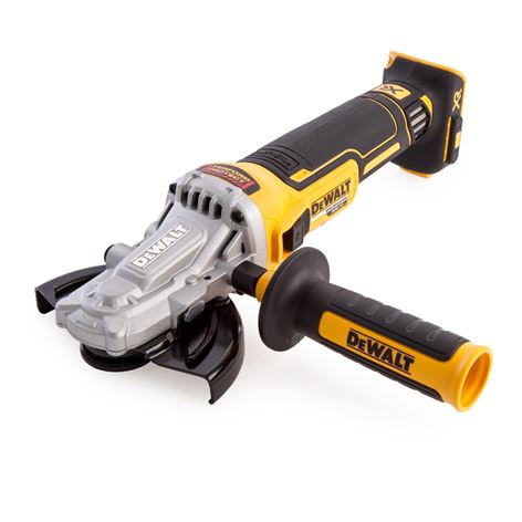 DEWALT 18V XR BRUSHLESS ΕΠΙΠΕΔΟΣ ΓΩΝΙΑΚΟΣ ΤΡΟΧΟΣ 125mm (SOLO) (DCG405FN)