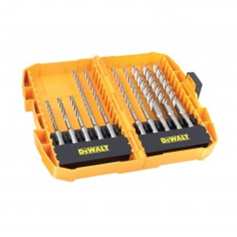 DEWALT DT7940-QZ ΣΕΤ 10 ΤΕΜ. EXTREME 2 SDS-PLUS ΤΡΥΠΑΝΙΑ ΔΟΜΙΚΩΝ ΥΛΙΚΩΝ ΣΕ ΠΛΑΣΤΙΚΗ ΚΑΣΕΤΙΝΑ