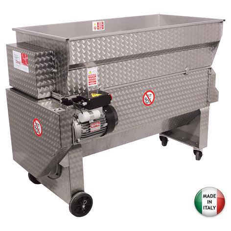 OMAC ZETA 50 A INOX ΣΠΑΣΤΗΡΑΣ ΜΕ ΔΙΑΧΩΡΙΣΤΗΡΑ-ΑΝΑΔΕΥΤΗΡΑ & ΑΝΤΛΙΑ ΜΕΤΑΦΟΡΑΣ (142165)