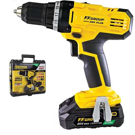 Δραπανοκατσάβιδο FF Group CDD/35 20V Plus Extra Batt (41624)
