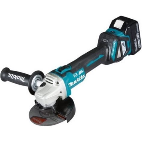 MAKITA ΓΩΝΙΑΚΟΣ ΤΡΟΧΟΣ 125/115 MM 18V BL MOTOR ΗΛΕΚΤΡΙΚΟ ΦΡΕΝΟ ΗΛΕΚΤΡΙΚΗ ΡΥΘΜΙΣΗ ΤΑΧΥΤΗΤΑΣ DGA513RTJ