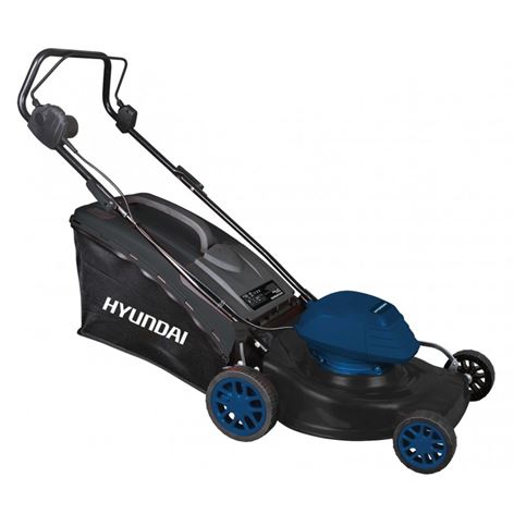 HYUNDAI LM 1846 ΗΛΕΚΤΡΙΚΗ ΜΗΧΑΝΗ ΓΚΑΖΟΝ ΧΩΡΙΣ ΚΑΡΒΟΥΝΑΚΙΑ 1800W 46CM (75022)