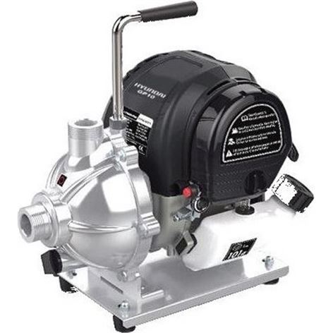 HYUNDAI ΒΕΝΖΙΝΟΑΝΤΛΙΑ ΜΟΝΟΒΑΘΜΙΑ GP10 1,5HP 1''X1'' 64101