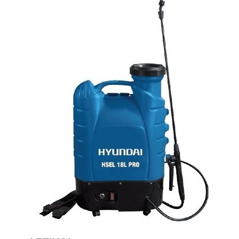 HYUNDAI HSEL 18L PRO Επαναφορτιζόμενος Ψεκαστήρας Πλάτης με Αντλία και Πιεζοστάτη 68F20