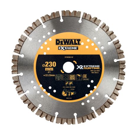 DEWALT ΔΙΑΜΑΝΤΟΔΙΣΚΟΣ ΥΓΡΗΣ ΚΑΙ ΞΗΡΑΣ ΚΟΠΗΣ ΔΟΜΙΚΩΝ ΥΛΙΚΩΝ (DT40260)