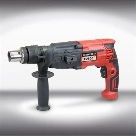 STAYER ΠΝΕΥΜΑΤΙΚΟ ΠΙΣΤΟΛΕΤΟ 2 ΤΑΧΥΤΗΤΩΝ SDS-PLUS 800W 2.2J ΕΠΑΓΓΕΛΜΑΤΙΚΟ ΤD 800 K