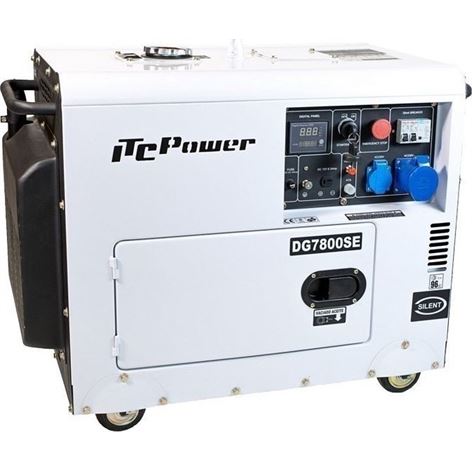 ITC POWER ΓΕΝΝΗΤΡΙΑ ΠΕΤΡΕΛΑΙΟΥ ΜΟΝΟΦΑΣΙΚH ΑΘΟΡΥΒΗ DG7800SE