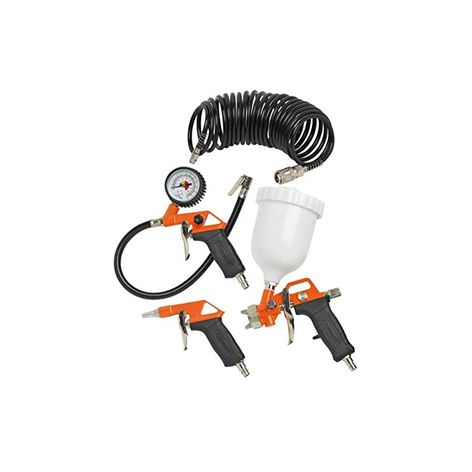 BLACK & DECKER 9045851BND ΣΕΤ ΑΕΡΟΣ KIT 4 ΤΕΜ ΜΕ ΠΙΣΤΟΛΙ ΒΑΦΗΣ ΑΝΩ ΔΟΧΕΙΟ